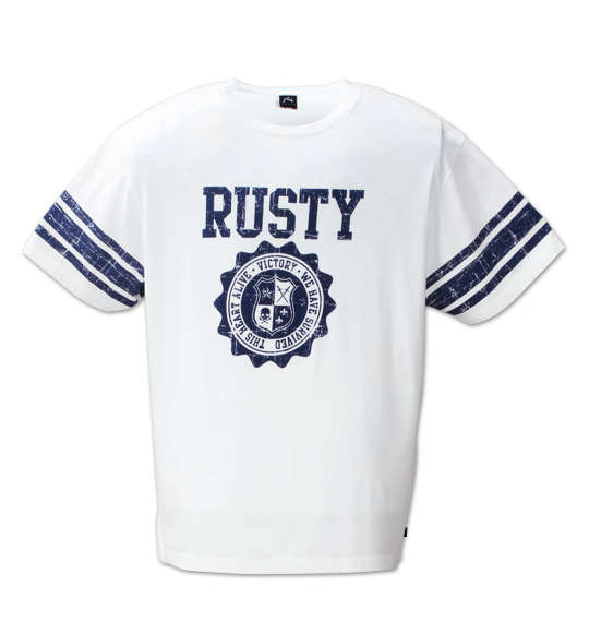RUSTY 半袖Tシャツ ホワイト