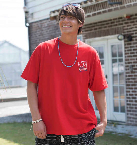 OCEAN PACIFIC 半袖Tシャツ レッド