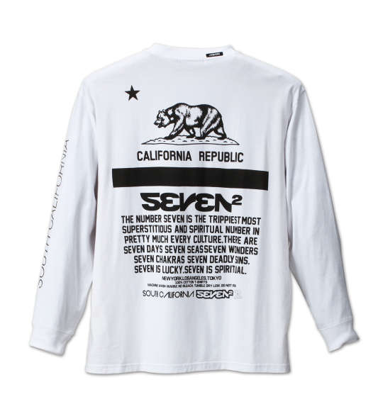SEVEN2 長袖Tシャツ ホワイト