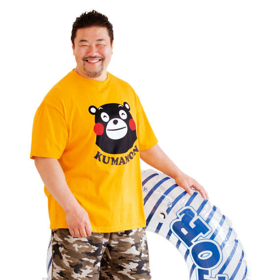 くまモン 半袖Tシャツ イエロー
