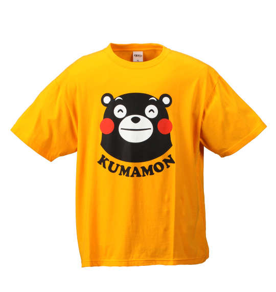 くまモン 半袖Tシャツ イエロー
