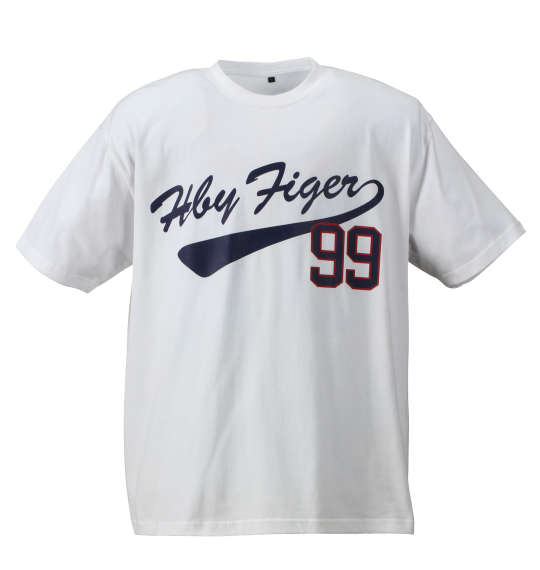 H by FIGER 半袖Tシャツ ホワイト
