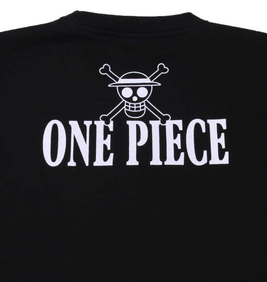 ONE PIECE 裏起毛クルートレーナー ブラック