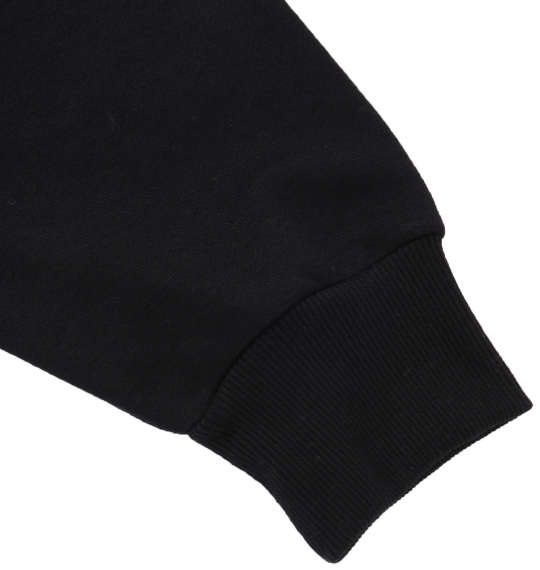 ONE PIECE 裏起毛クルートレーナー ブラック