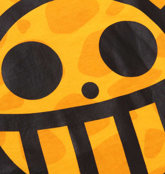 ONE PIECE 総柄半袖Tシャツ イエロー