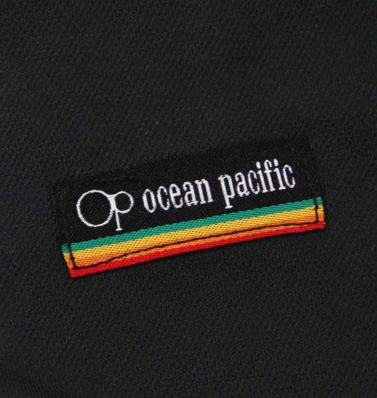 OCEAN PACIFIC 半袖フルジップパーカーラッシュガード ブラック