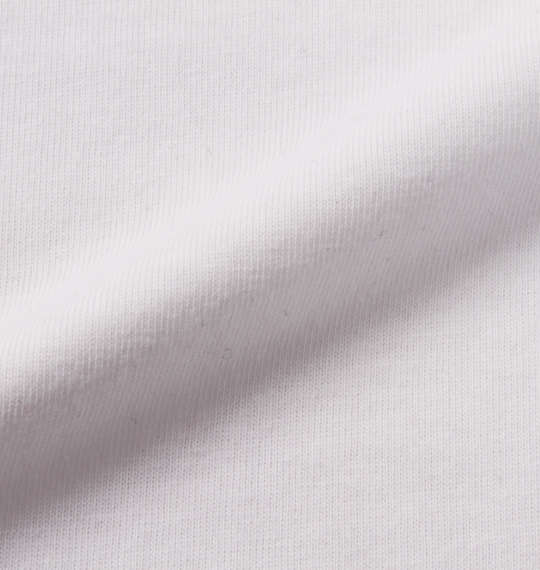 SHELTY 星条旗サガラ刺繍半袖Tシャツ オフホワイト