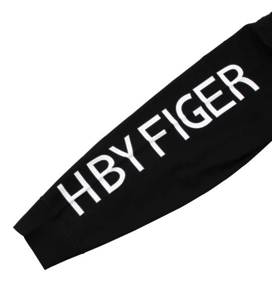 H by FIGER 長袖Tシャツ ブラック