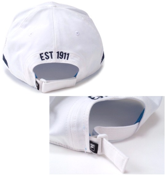 FILA GOLF ツイルキャップ ホワイト