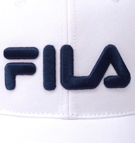 FILA GOLF ツイルキャップ ホワイト