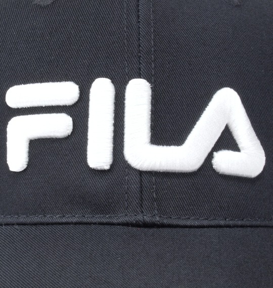 FILA GOLF ツイルキャップ ブラック