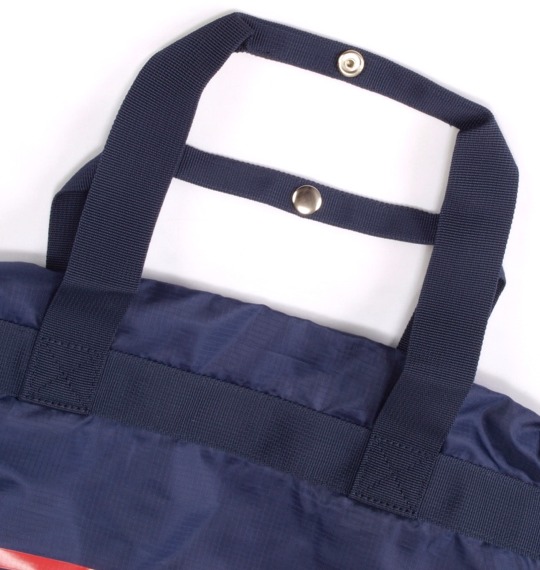 adidas ポケッタブルダッフルバッグ ネイビー