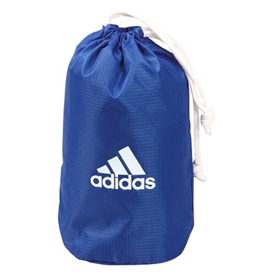 adidas ポケッタブルダッフルバッグ ブルー