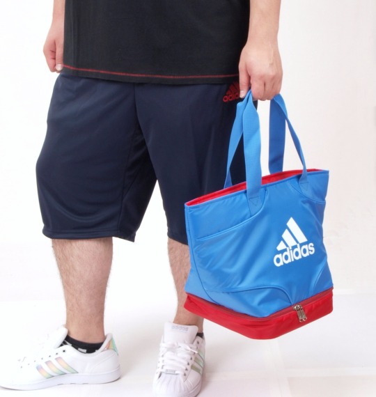 adidas クーラートートバッグ ブルー