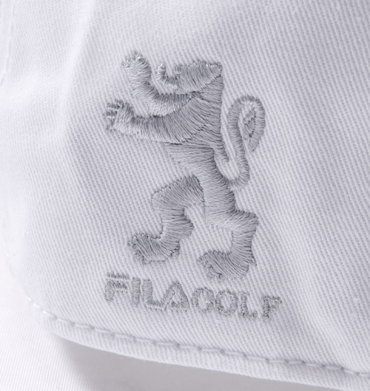 FILA GOLF ツイルキャップ ホワイト