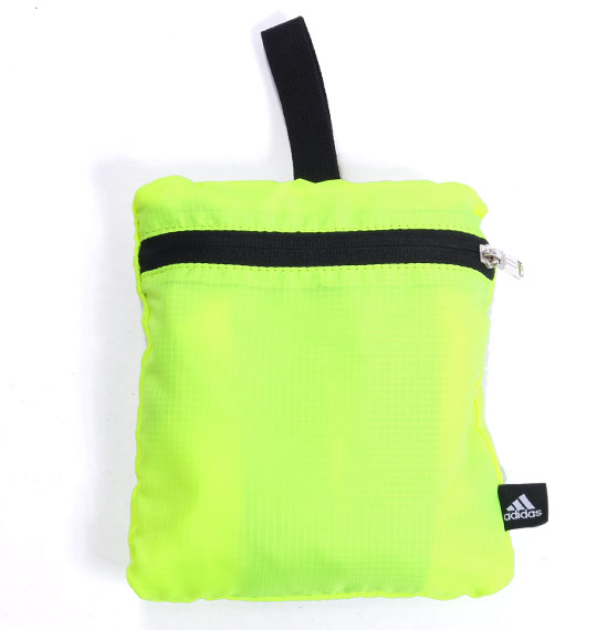 adidas ポケッタブルナップバッグ イエロー