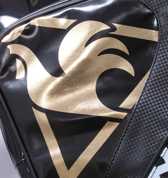 LE COQ SPORTIF コンビネーションエナメルバッグ ブラック