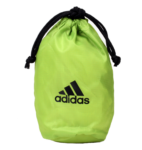 adidas ポケッタブルダッフルバッグ グリーン
