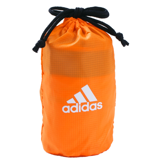 adidas ポケッタブルダッフルバッグ オレンジ