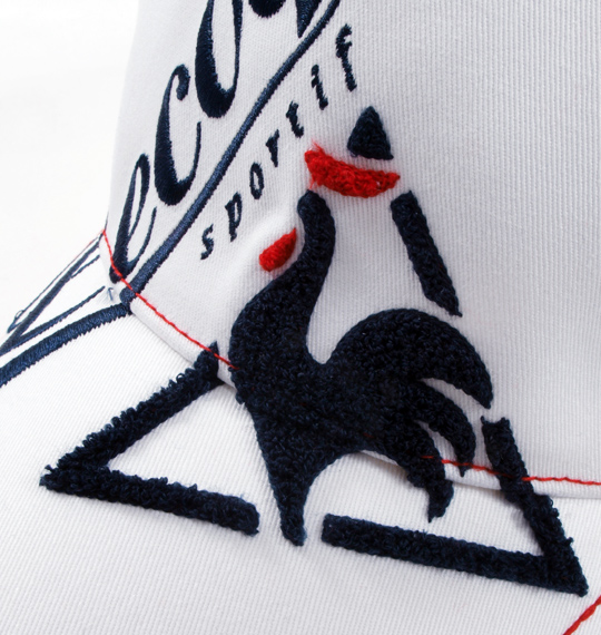 LE COQ SPORTIF チノツイルキャップ ホワイト