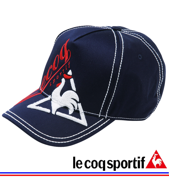 LE COQ SPORTIF チノツイルキャップ ネイビー