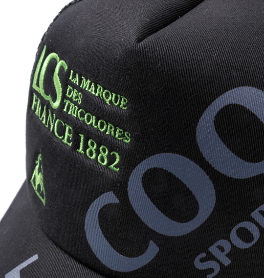 LE COQ SPORTIF ツイルメッシュキャップ ブラック
