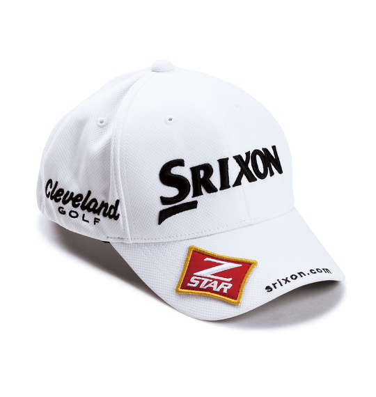 SRIXON ジャストフィットキャップ ホワイト