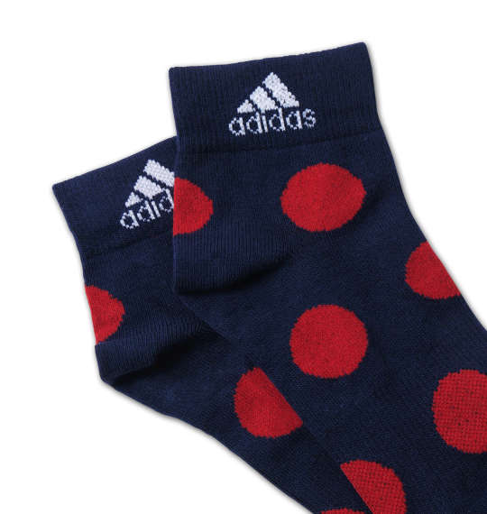 adidas グラフィック3Pショートソックス 3色ミックス