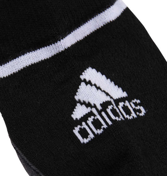 adidas CLIMAメッシュ3Pショートソックス ブラック