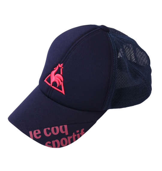 LE COQ SPORTIF ソフトメッシュキャップ ネイビー