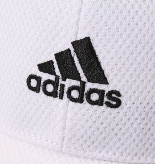 adidas スーパーメッシュネックガード付キャップ ホワイト