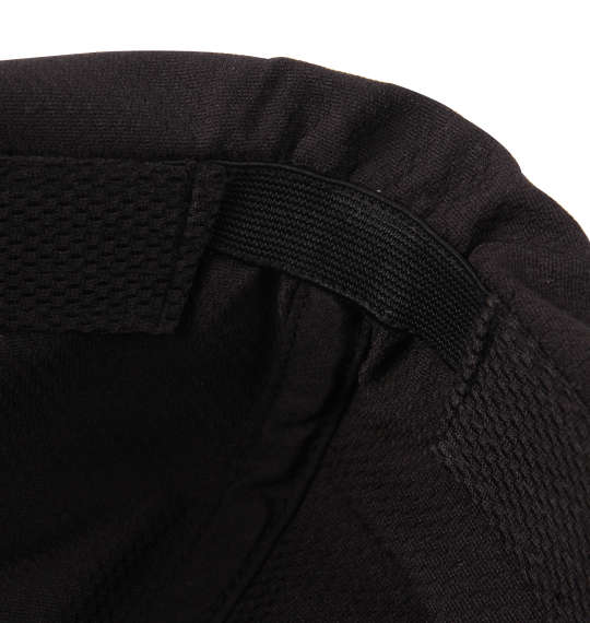adidas スーパーメッシュネックガード付キャップ ブラック
