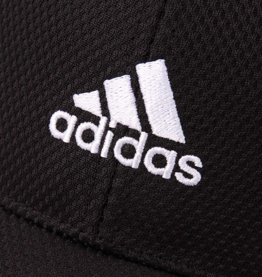 adidas スーパーメッシュネックガード付キャップ ブラック