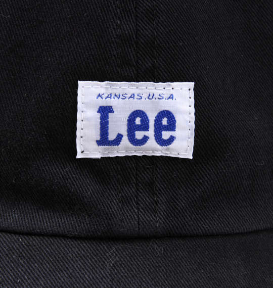 Lee 綿ツイル6Pキャップ ブラック