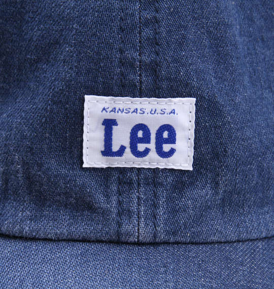 Lee デニム6Pキャップ ブルー