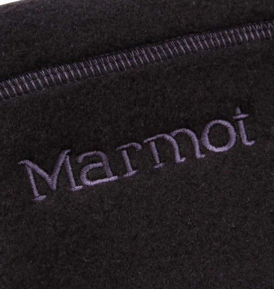 Marmot フリースネックウォーマー ブラック