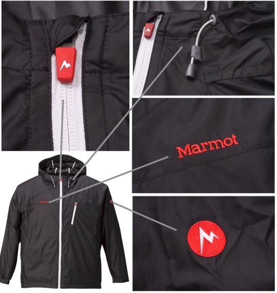 Marmot ウィンドジャケット ブラック