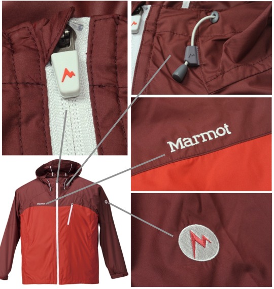 Marmot ウィンドジャケット レッド
