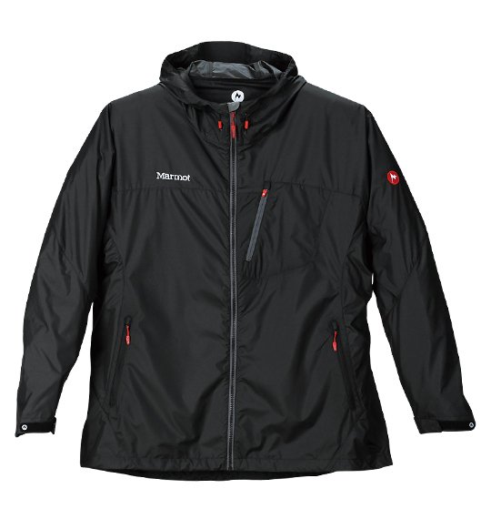 Marmot ウインドライトジャケット ブラック