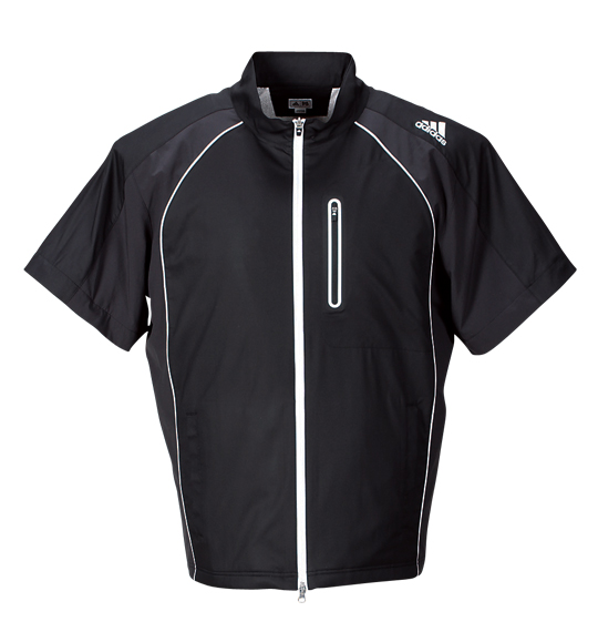adidas golf ストレッチウインドジャケット ブラック