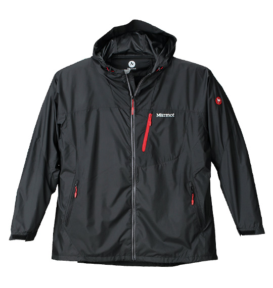 Marmot ウインドライトジャケット ブラック
