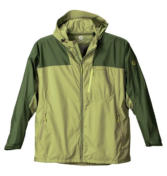 Marmot ウインドライトジャケット グリーン
