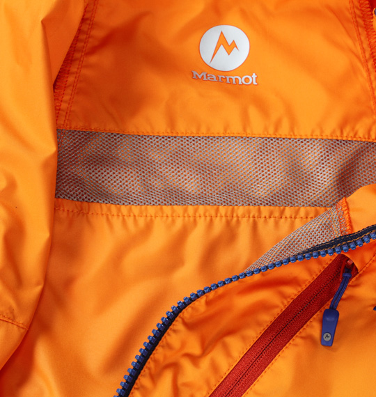 Marmot ウインドライトジャケット オレンジ