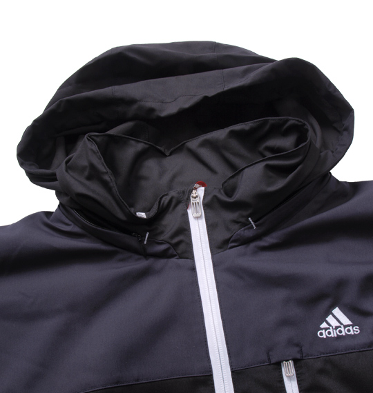 adidas golf フルジップウインドジャケット ブラック