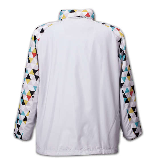 LE COQ SPORTIF ウインドジャケット アイスグレー×マルチ