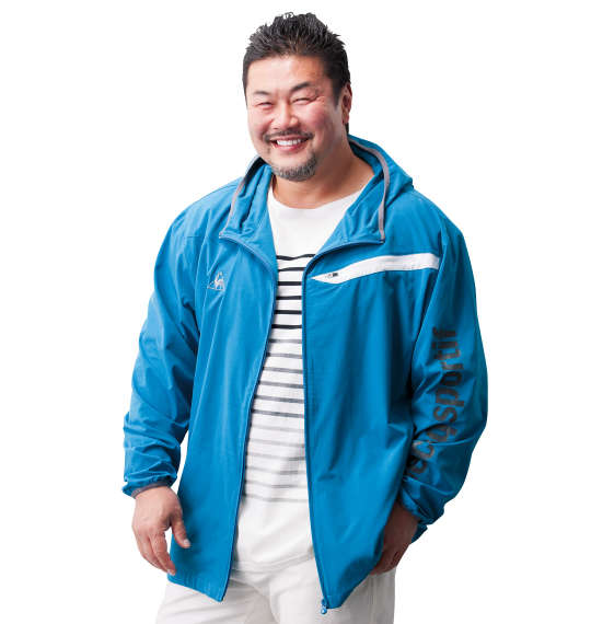 LE COQ SPORTIF ウインドジャケット ストレートブルー