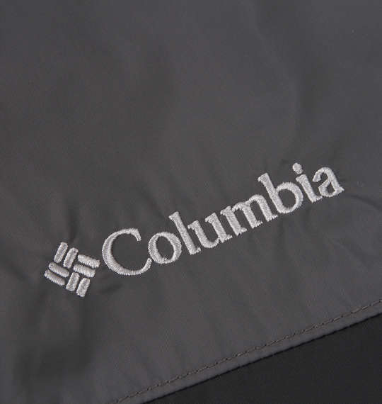 Columbia GLENNAKER LAKEレインジャケット ブラック×グリル