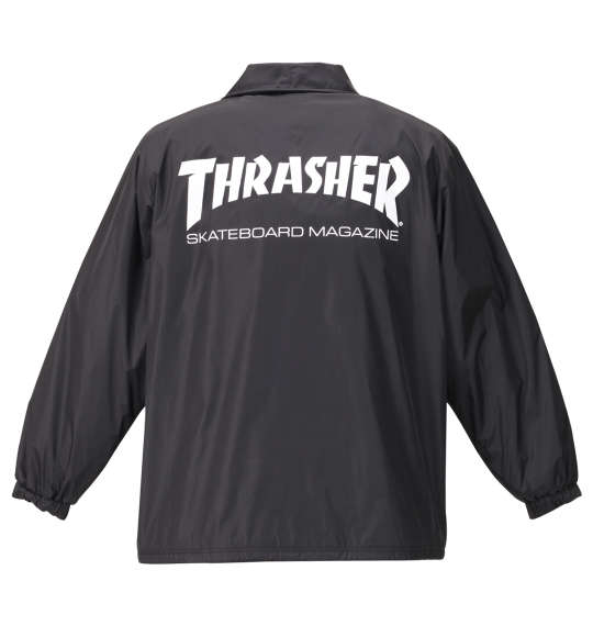 THRASHER コーチジャケット ブラック