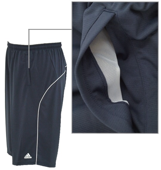 adidas ライトハーフパンツ ネイビー