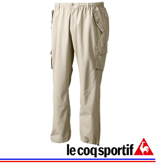 LE COQ SPORTIF ウーブンパンツ ベージュ